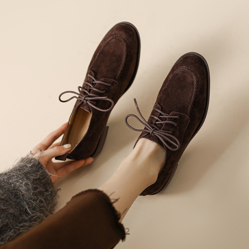 Oxford Lace Up Women - 2025 primavera y otoño nuevos zapatos