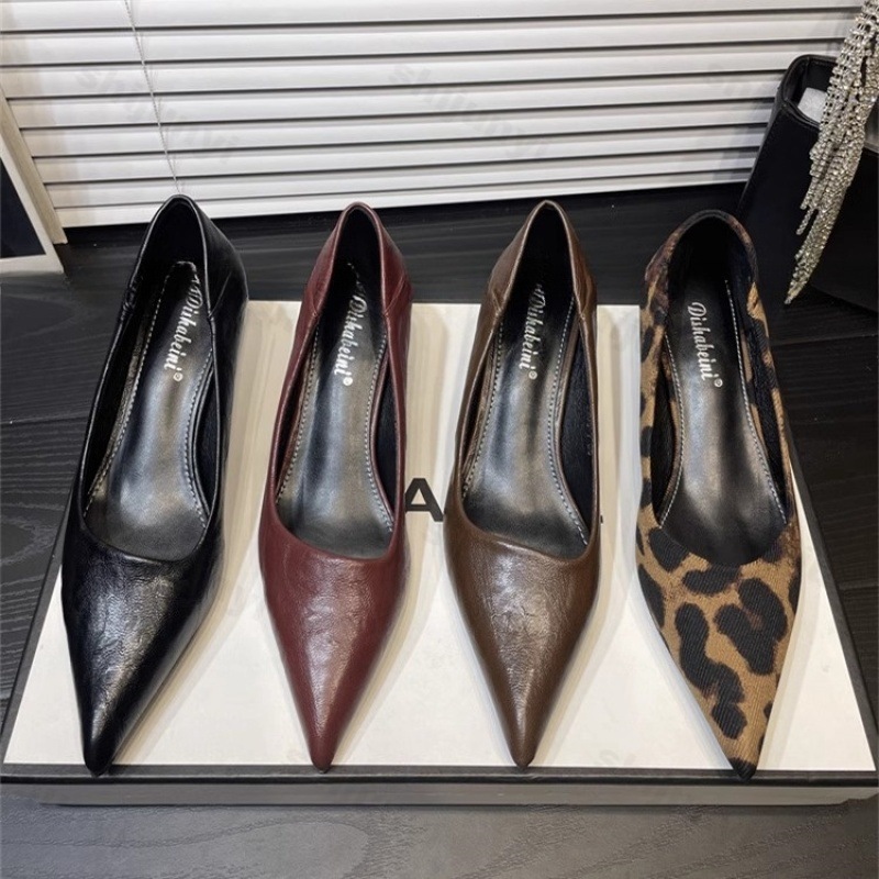 Women'S Shoes Quality - Tacones altos para mujer, charol, puntiagudos,