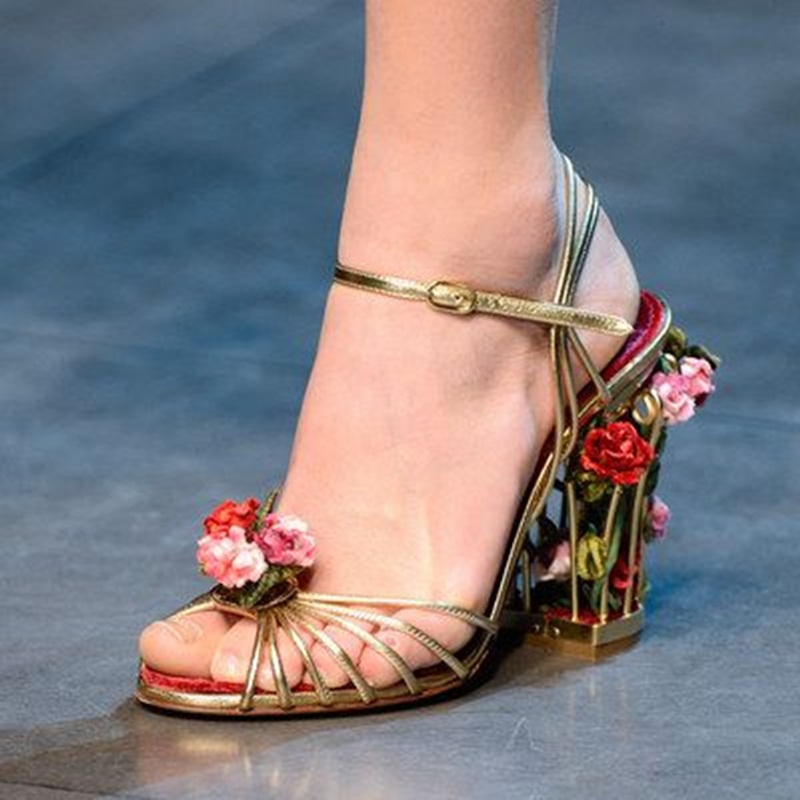 Women'S Shoes Clogs - Sandalias de lujo con forma de