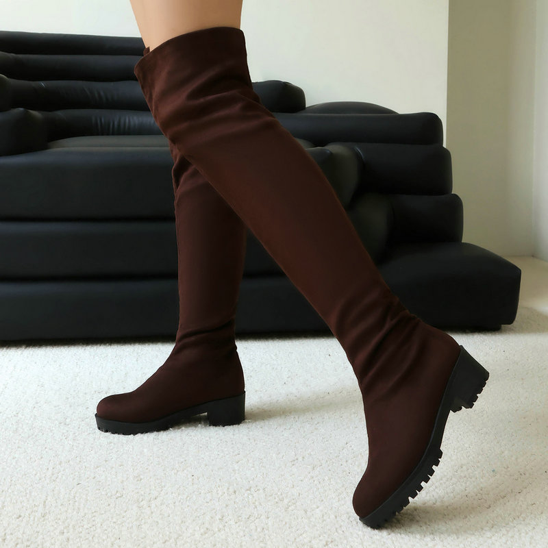 Zapatos aterciopelados de piel - Sock Boot Women reseña y precio