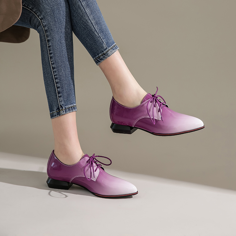 Oxfords británicos para mujer, - Oxford Lace Up Women reseña y precio