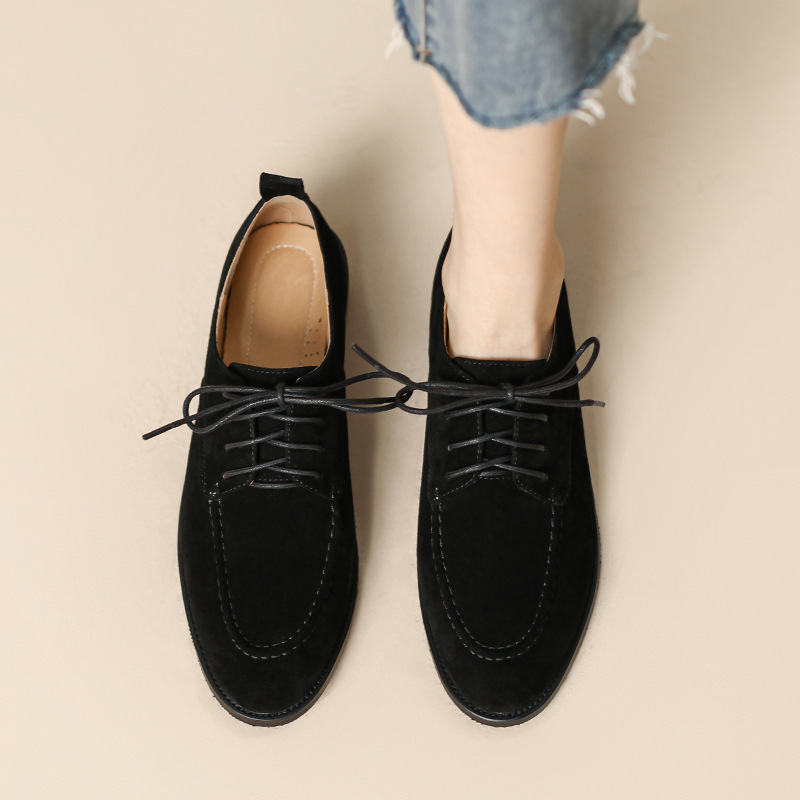 2025 primavera y otoño nuevos  - Oxford Lace Up Women reseña y precio