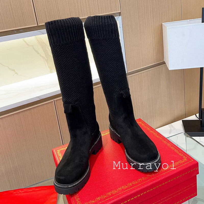 Botas hasta la rodilla para mu - Sock Boot Women reseña y precio